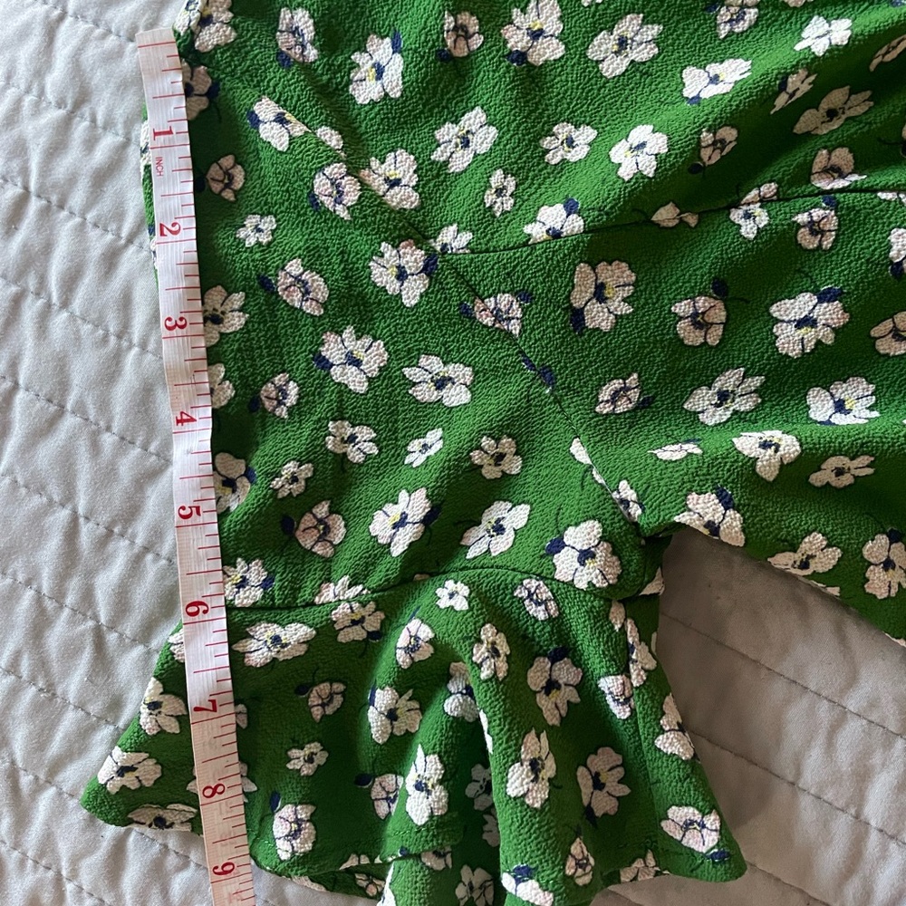 Forever 21 Green Floral Kids Skirt